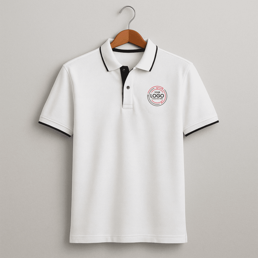 Ruftty Corporate 100% Cotton Polo Neck T-Shirts