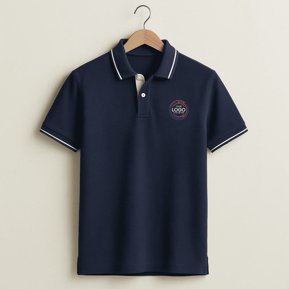 Ruftty Corporate 100% Cotton Polo Neck T-Shirts