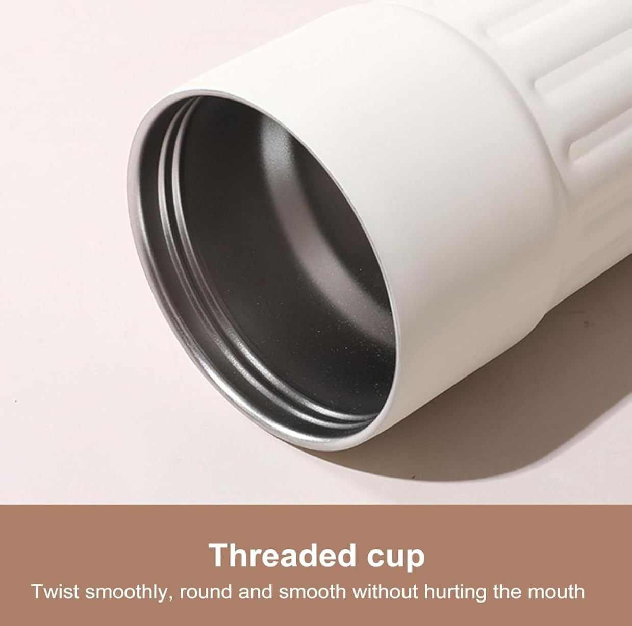 Customized Coffee Mug Cup Digital Display, Thermos Flasks, 460 ml, 316 Stainless Steel Travel Mug, Insulated Vacuum Thermal Mug, Leak-Proof Travel Mug with Lid for Coffee (Black)