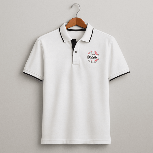 Ruftty Corporate 100% Cotton Polo Neck T-Shirts